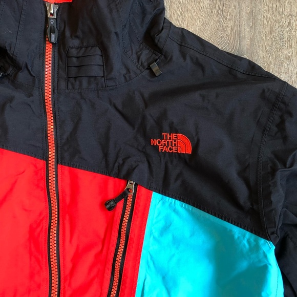 The North Face Red and Blue Jacket - Picture 3 of 5